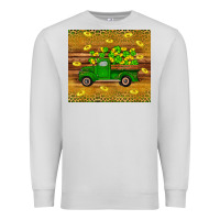 Dove Grey St Patricks day truck Premium Sweatshirt - Artiststas