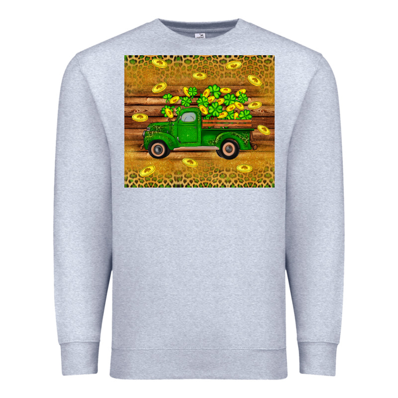 St Patricks Day Truck Premium Sweatshirt by Artiststas | Teevron