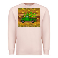 Pale Pink St Patricks day truck Premium Sweatshirt - Artiststas