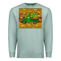 Seafoam St Patricks day truck Premium Sweatshirt - Artiststas