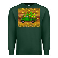 Sports Green St Patricks day truck Premium Sweatshirt - Artiststas