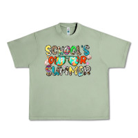 Oil Green school's out for summer Urban Heavy Tee - Zillion Design Studio