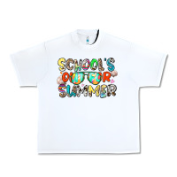 White school's out for summer Urban Heavy Tee - Zillion Design Studio