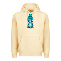 Pina Colada winter gnome with snowflake Premium Hoodie - NancyCooperArtShop