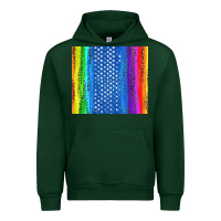 Forest Green LGBTQ+ Pride American Flag Tumbler Urban Hoodie - BundleAndBundleShop