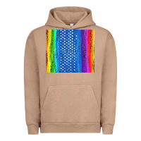 Pigment Burro LGBTQ+ Pride American Flag Tumbler Urban Hoodie - BundleAndBundleShop
