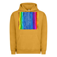 Pigment Peanut Butter LGBTQ+ Pride American Flag Tumbler Urban Hoodie - BundleAndBundleShop