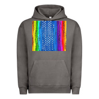 Pigment Tornado LGBTQ+ Pride American Flag Tumbler Urban Hoodie - BundleAndBundleShop