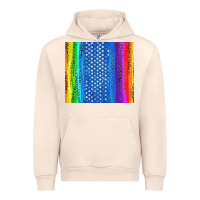 Sandshell LGBTQ+ Pride American Flag Tumbler Urban Hoodie - BundleAndBundleShop