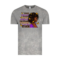 Cloud Rock They whispered to her afro woman Vintage Tee - RanaPortraitStore
