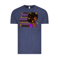Vintage Denim They whispered to her afro woman Vintage Tee - RanaPortraitStore