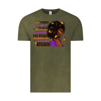 Vintage Olive They whispered to her afro woman Vintage Tee - RanaPortraitStore