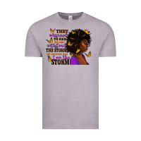 Vintage Zinc They whispered to her afro woman Vintage Tee - RanaPortraitStore