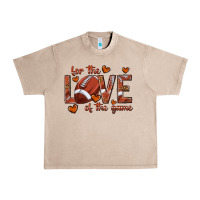 French Oak for the love of the game football Urban Heavy Tee - texasbilliewilder