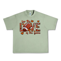 Oil Green for the love of the game football Urban Heavy Tee - texasbilliewilder