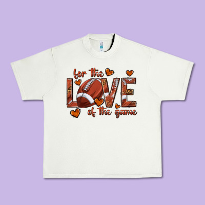 Urban Heavy Tee for the love of the game football