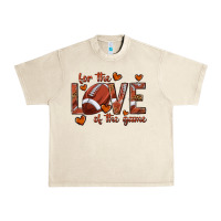 Sandshell for the love of the game football Urban Heavy Tee - texasbilliewilder
