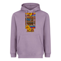 Lavender proud veteran 12 oz slim can cooler Heavyweight Hoodie - Artiststas