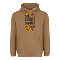 Toasted Coconut proud veteran 12 oz slim can cooler Heavyweight Hoodie - Artiststas