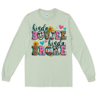 Matcha kinda boujee kinda broke Long Sleeve Tee - Zillion Design Studio