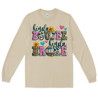 Mushroom kinda boujee kinda broke Long Sleeve Tee - Zillion Design Studio