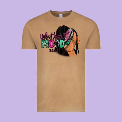 Vintage Tee Unbothered mood 24:7