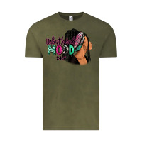 Vintage Olive Unbothered mood 24:7 Vintage Tee - RanaPortraitStore