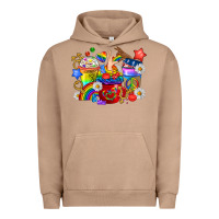Pigment Burro LGBTQ+ Pride Coffee Cups Urban Hoodie - BundleAndBundleShop