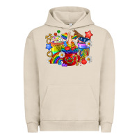 Pigment French Oak LGBTQ+ Pride Coffee Cups Urban Hoodie - BundleAndBundleShop