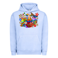 Pigment Grape Ice LGBTQ+ Pride Coffee Cups Urban Hoodie - BundleAndBundleShop