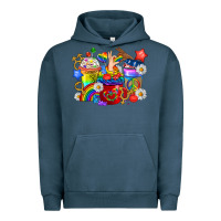 Lgbtq+ Pride Coffee Cups Urban Hoodie | Teevron