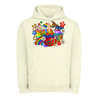 Pigment Pistachio LGBTQ+ Pride Coffee Cups Urban Hoodie - BundleAndBundleShop