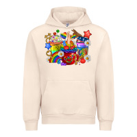 Sandshell LGBTQ+ Pride Coffee Cups Urban Hoodie - BundleAndBundleShop