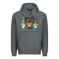 Rock wild west gnomies Premium Hoodie - NancyCooperArtShop