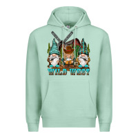 Seafoam wild west gnomies Premium Hoodie - NancyCooperArtShop