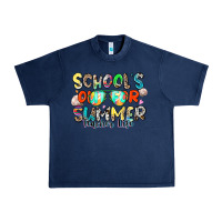 Navy school's out for summer teacher life Urban Heavy Tee - Zillion Design Studio