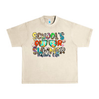 Sandshell school's out for summer teacher life Urban Heavy Tee - Zillion Design Studio