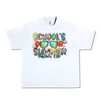 School's Out For Summer Teacher Life Urban Heavy Tee | Teevron