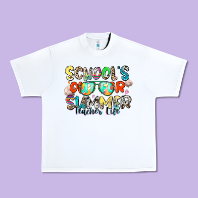 Urban Heavy Tee school's out for summer teacher life
