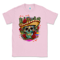 Bubblegum Pink mexican skeleton Classic Tee - CTS Tumbler Store