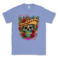 Colony Blue mexican skeleton Classic Tee - CTS Tumbler Store