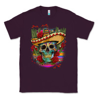 Plum mexican skeleton Classic Tee - CTS Tumbler Store
