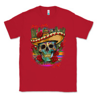 Red mexican skeleton Classic Tee - CTS Tumbler Store