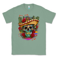 Sage mexican skeleton Classic Tee - CTS Tumbler Store