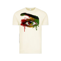 Watercolor Juneteenth Eyes Vintage Tee | Teevron