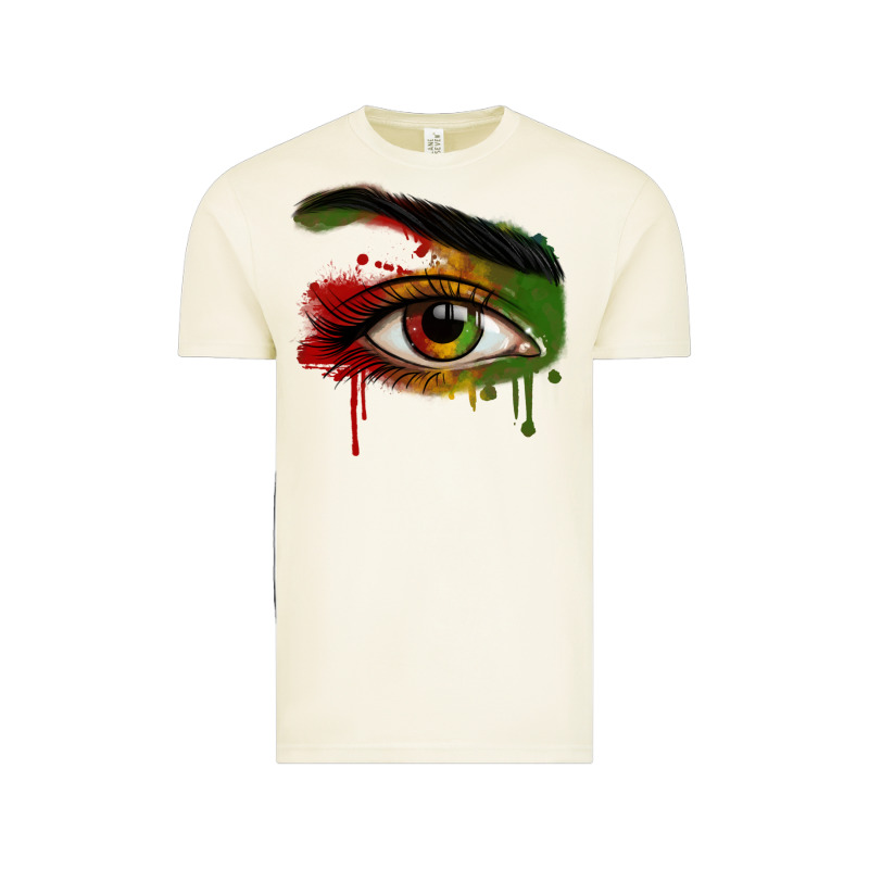 Watercolor Juneteenth Eyes Vintage Tee by RanaPortraitStore | Teevron
