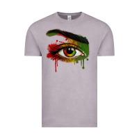 Vintage Zinc Watercolor Juneteenth eyes Vintage Tee - RanaPortraitStore