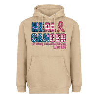 Mushroom heal cancer with cancer ribbon Heavyweight Hoodie - AdoDesignShop