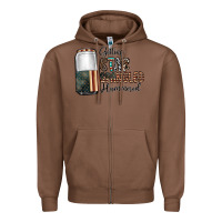 Chestnut getting star spangled hammered Zipper Hoodie - CowhideDigitalArt