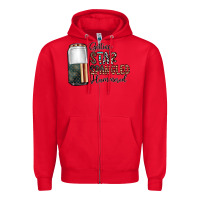 Red getting star spangled hammered Zipper Hoodie - CowhideDigitalArt